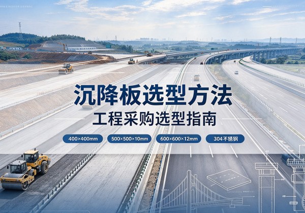 昆明沉降板选择方法